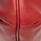 Gucci Large Halfmoon Hobo Red Print Leather — view 7