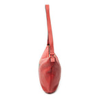Gucci Large Halfmoon Hobo Red Print Leather — view 3