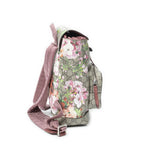Gucci Small Blooms Backpack Pink Beige Blue Muz Supreme Canvas — view 4