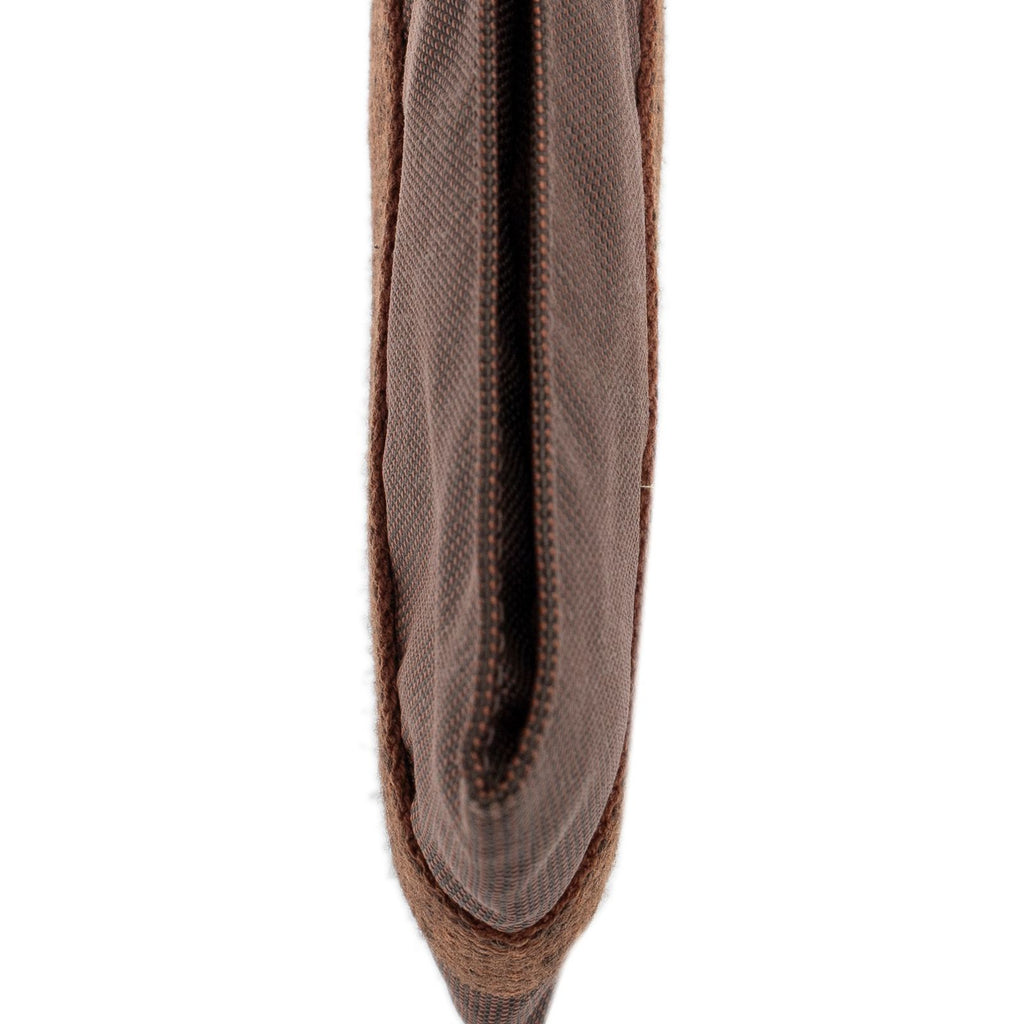 Hermes Herline Pochette Crossbody Brown Toile — view 7
