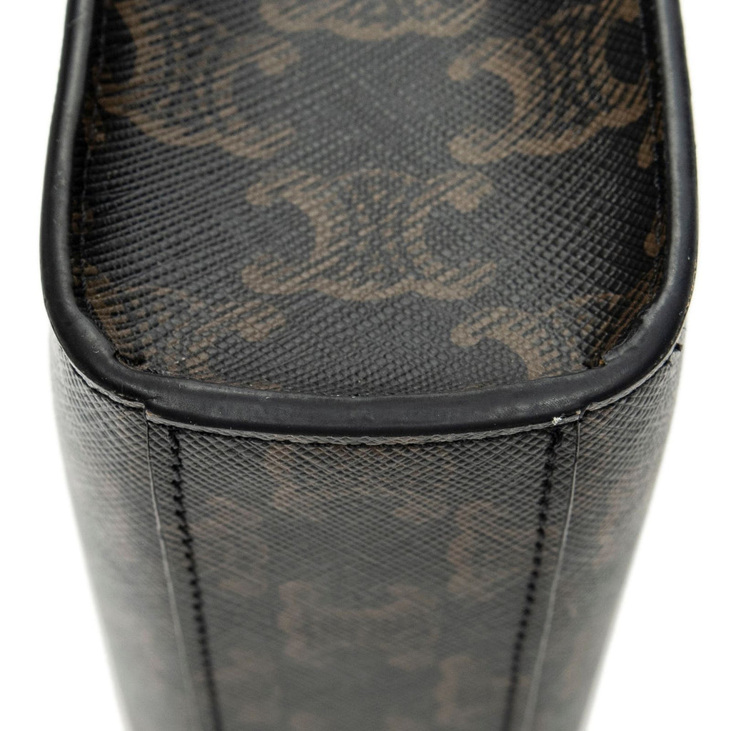 Celine Mini Vertical Cabas Brown Triomphe Canvas Tote — view 8