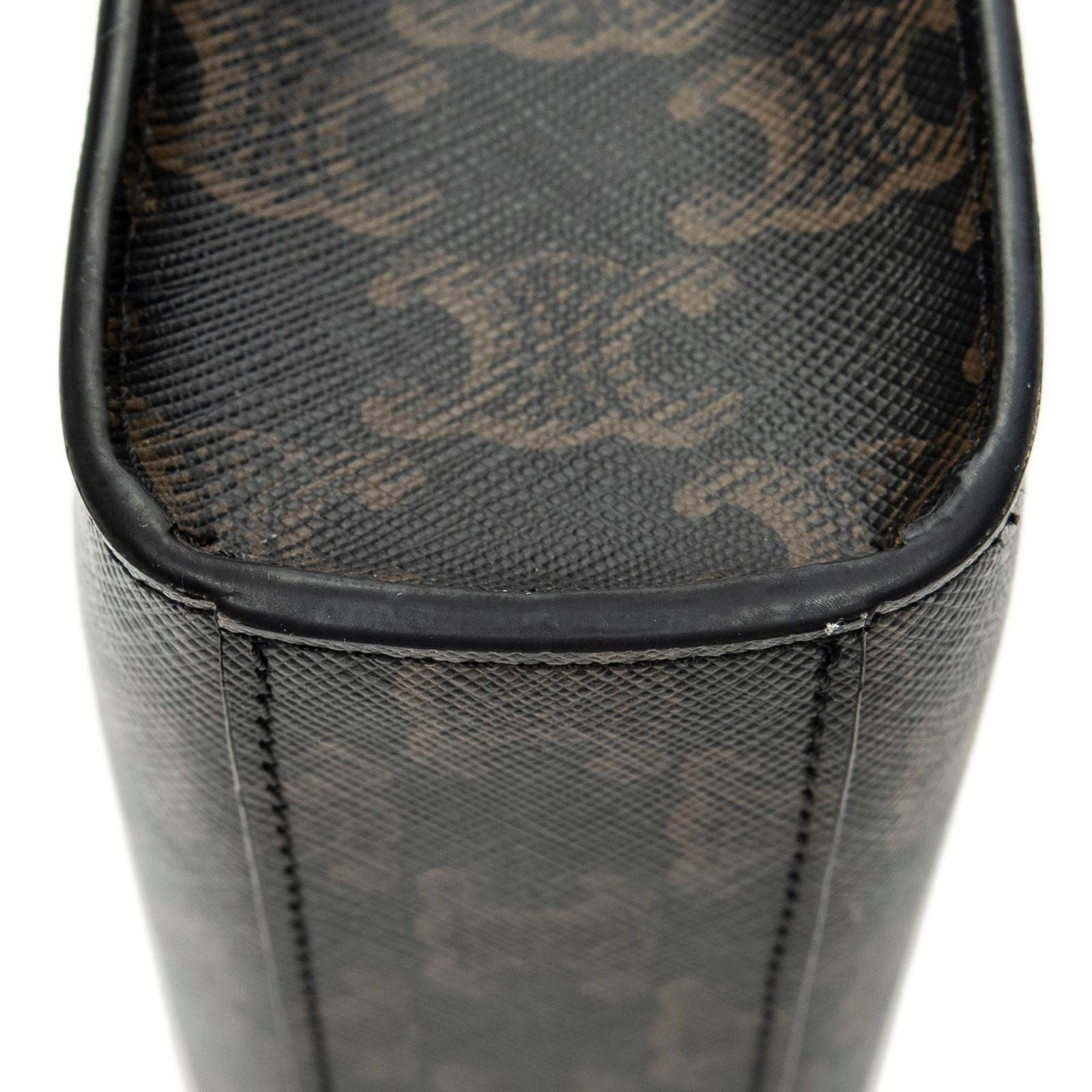 Celine Mini Vertical Cabas Brown Triomphe Canvas Tote — view 8