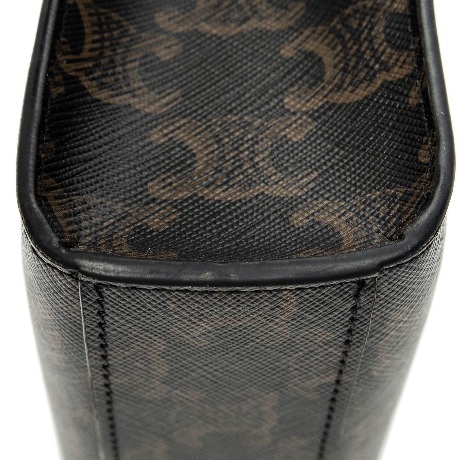 Celine Mini Vertical Cabas Brown Triomphe Canvas Tote — view 7