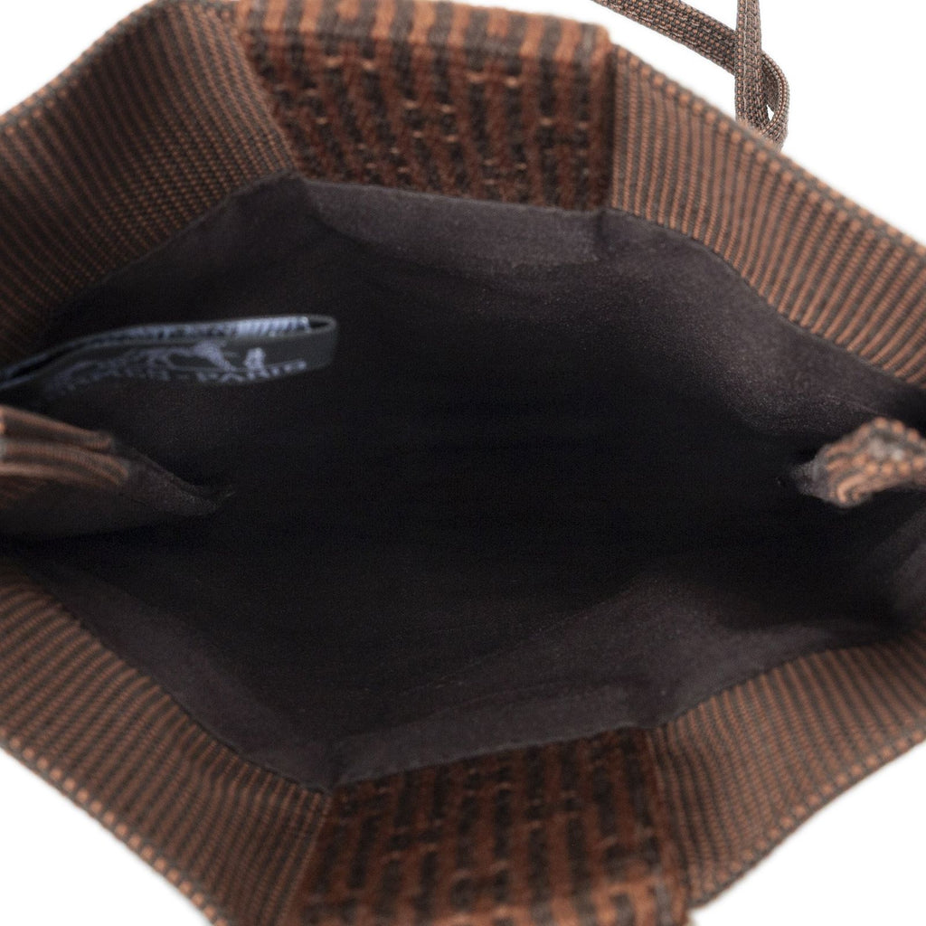 Hermes Herline Pochette Crossbody Brown Toile — view 9