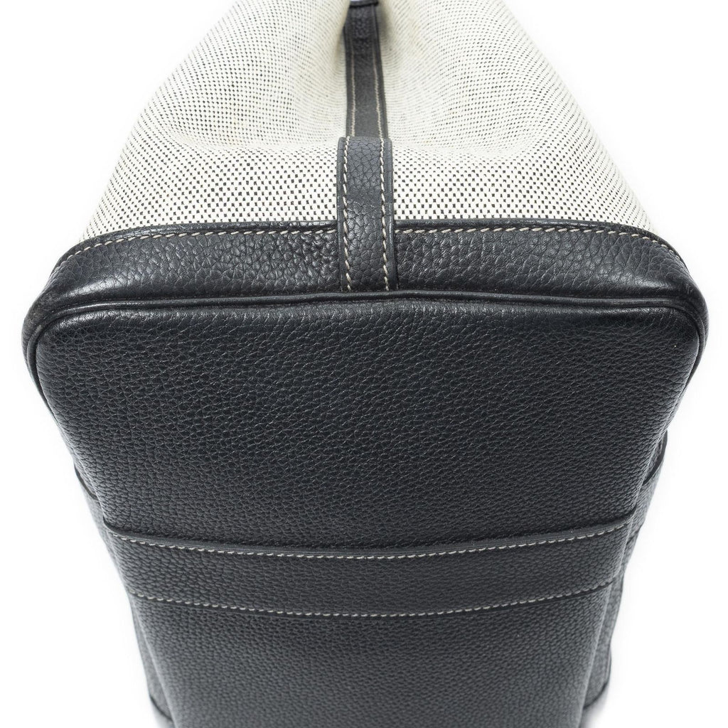 Hermes Garden Party Black Beige Toile — view 7