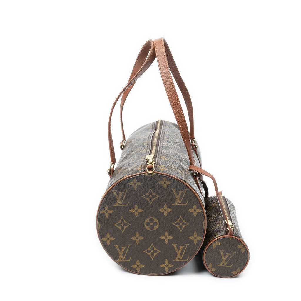 Louis Vuitton Papillon Brown Monogram Canvas Handbag — view 4