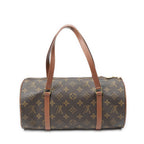 Louis Vuitton Papillon Brown Monogram Canvas Handbag — view 5