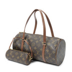 Louis Vuitton Papillon Brown Monogram Canvas Handbag — view 2