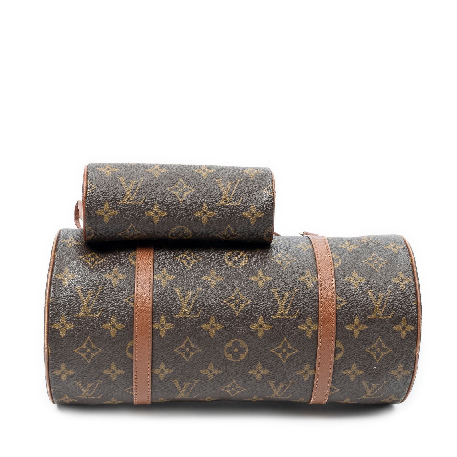 Louis Vuitton Papillon Brown Monogram Canvas Handbag — view 6