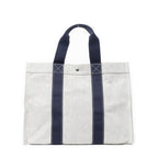 Hermes Bora Tote Navy Beige Toile