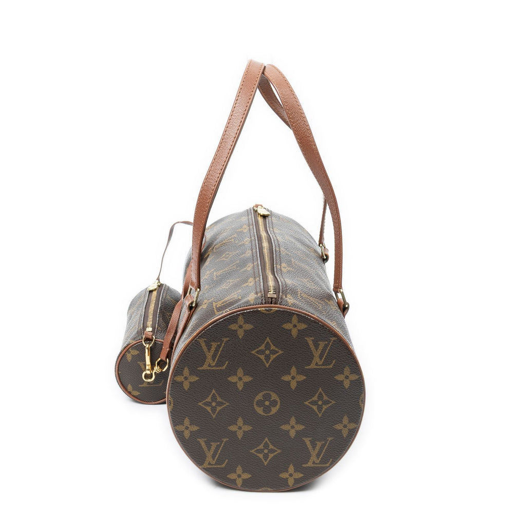 Louis Vuitton Papillon Brown Monogram Canvas Handbag — view 3