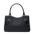 Gucci Tote Black GG Canvas