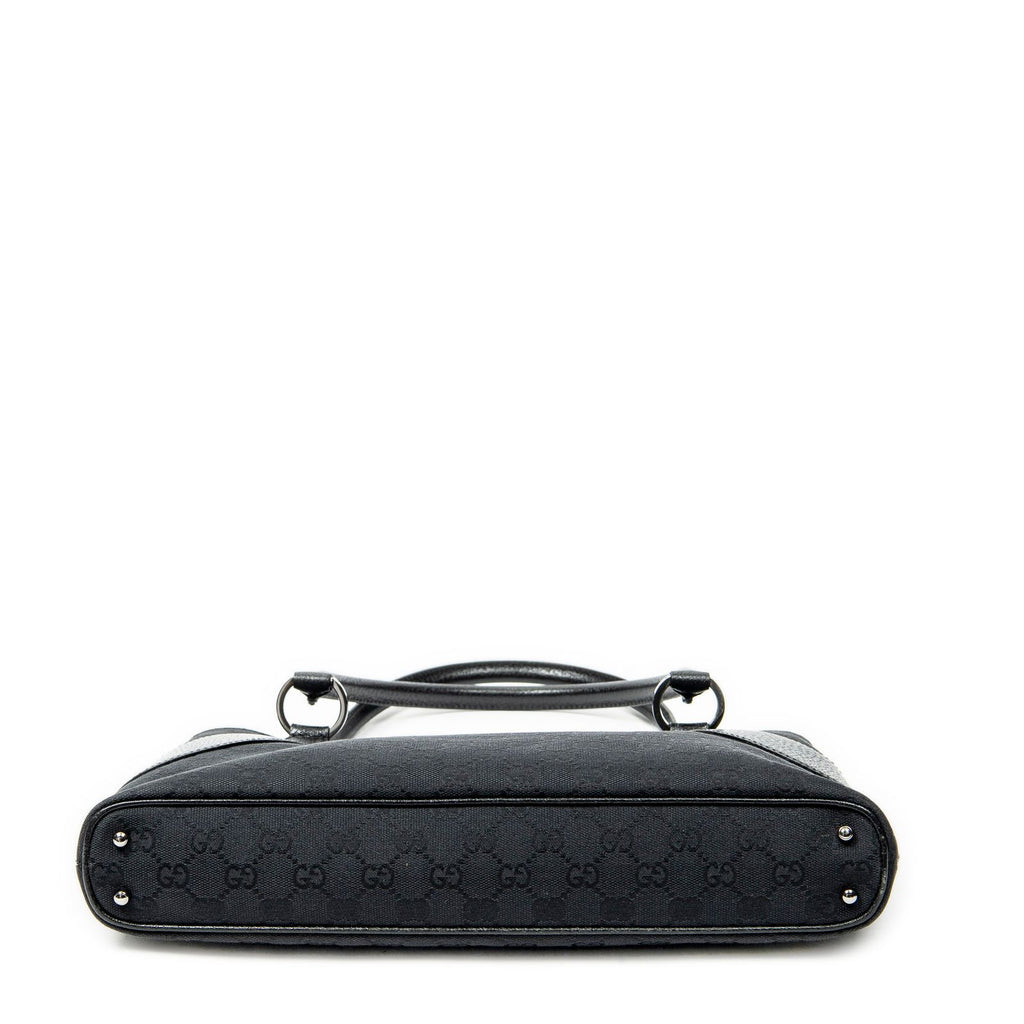 Gucci Tote Black GG Canvas — view 6