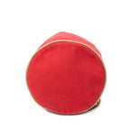 Hermes Polochon Mimile Red Toile Officier Shoulder — view 6