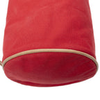 Hermes Polochon Mimile Red Toile Officier Shoulder — view 8