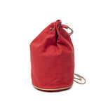 Hermes Polochon Mimile Red Toile Officier Shoulder — view 3