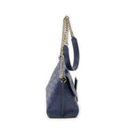 Loewe Anagram Avenue Crossbody Navy Animal Embossed Leather — view 4