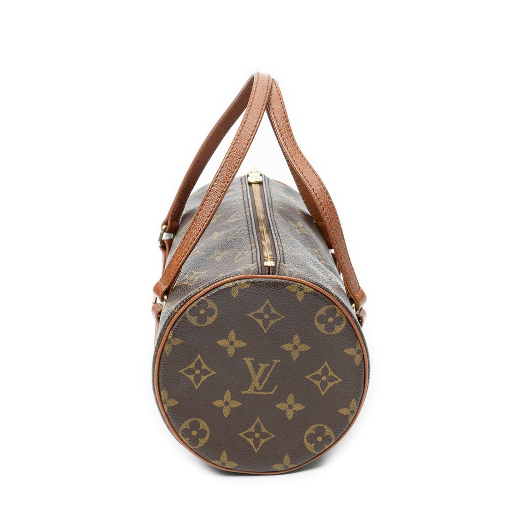 Louis Vuitton Papillon Brown Monogram Canvas Handbag — view 3