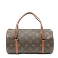 Louis Vuitton Papillon Brown Monogram Canvas Handbag
