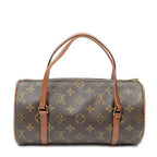 Louis Vuitton Papillon Brown Monogram Canvas Handbag — view 5