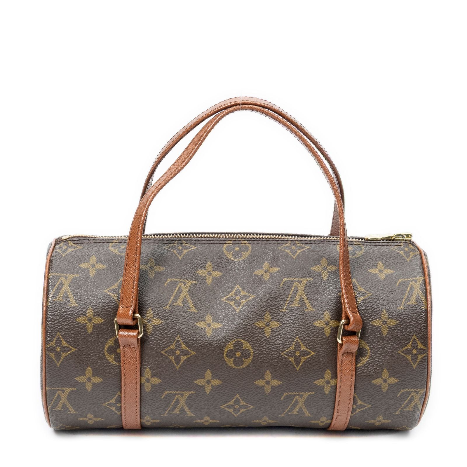 Louis Vuitton Papillon Brown Monogram Canvas Handbag — view 5