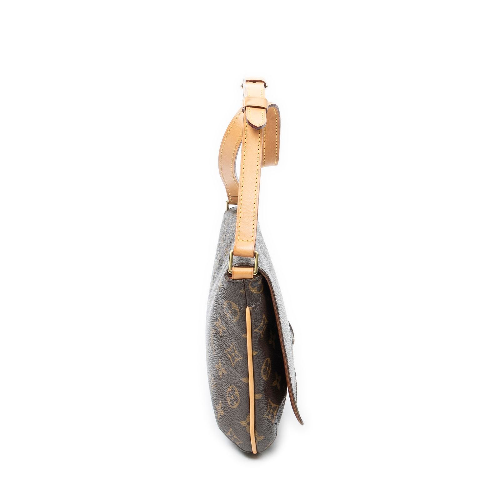 Louis Vuitton Musette Tango Brown Monogram Canvas Shoulder — view 4