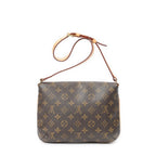 Louis Vuitton Musette Tango Brown Monogram Canvas Shoulder — view 5