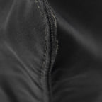 Prada Small Zip Flat Messenger Black Nylon Canvas — view 8