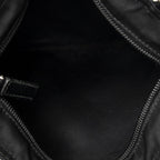 Prada Small Zip Flat Messenger Black Nylon Canvas — view 9