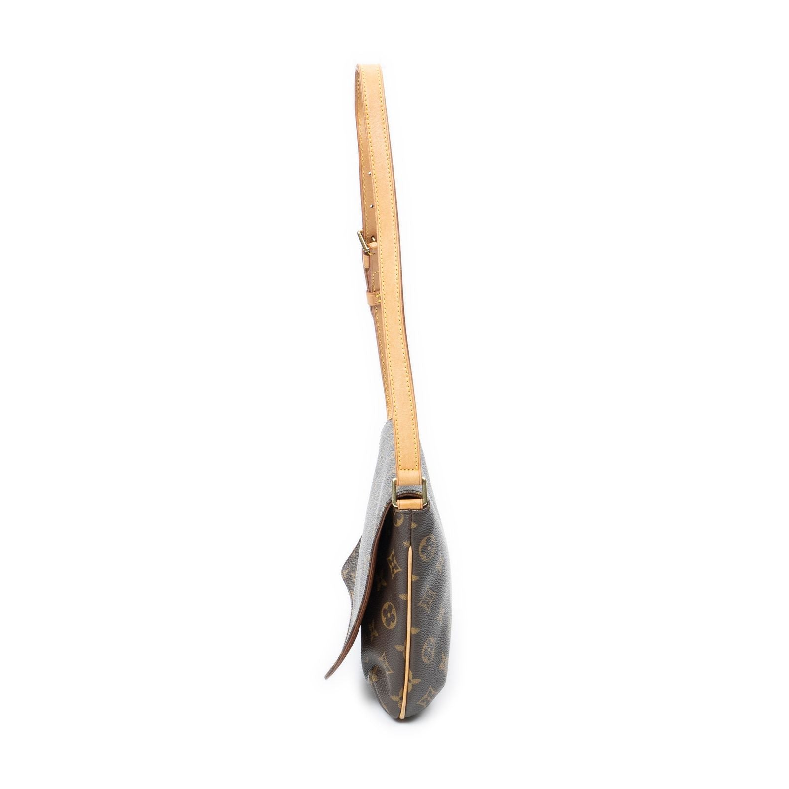 Louis Vuitton Musette Tango Brown Monogram Canvas Shoulder — view 3