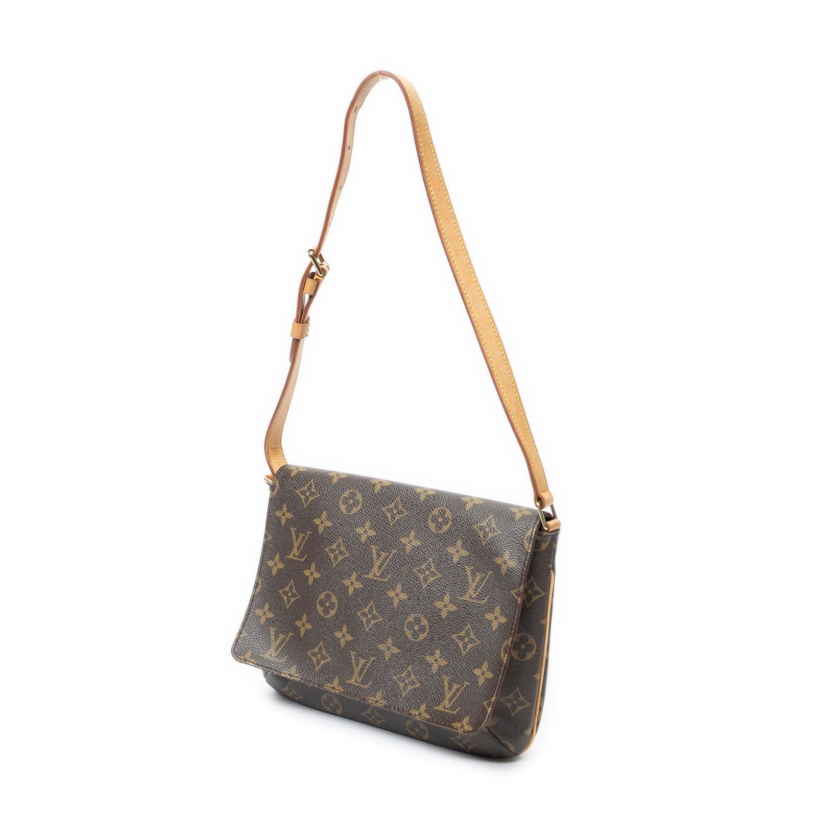Louis Vuitton Musette Tango Brown Monogram Canvas Shoulder — view 2
