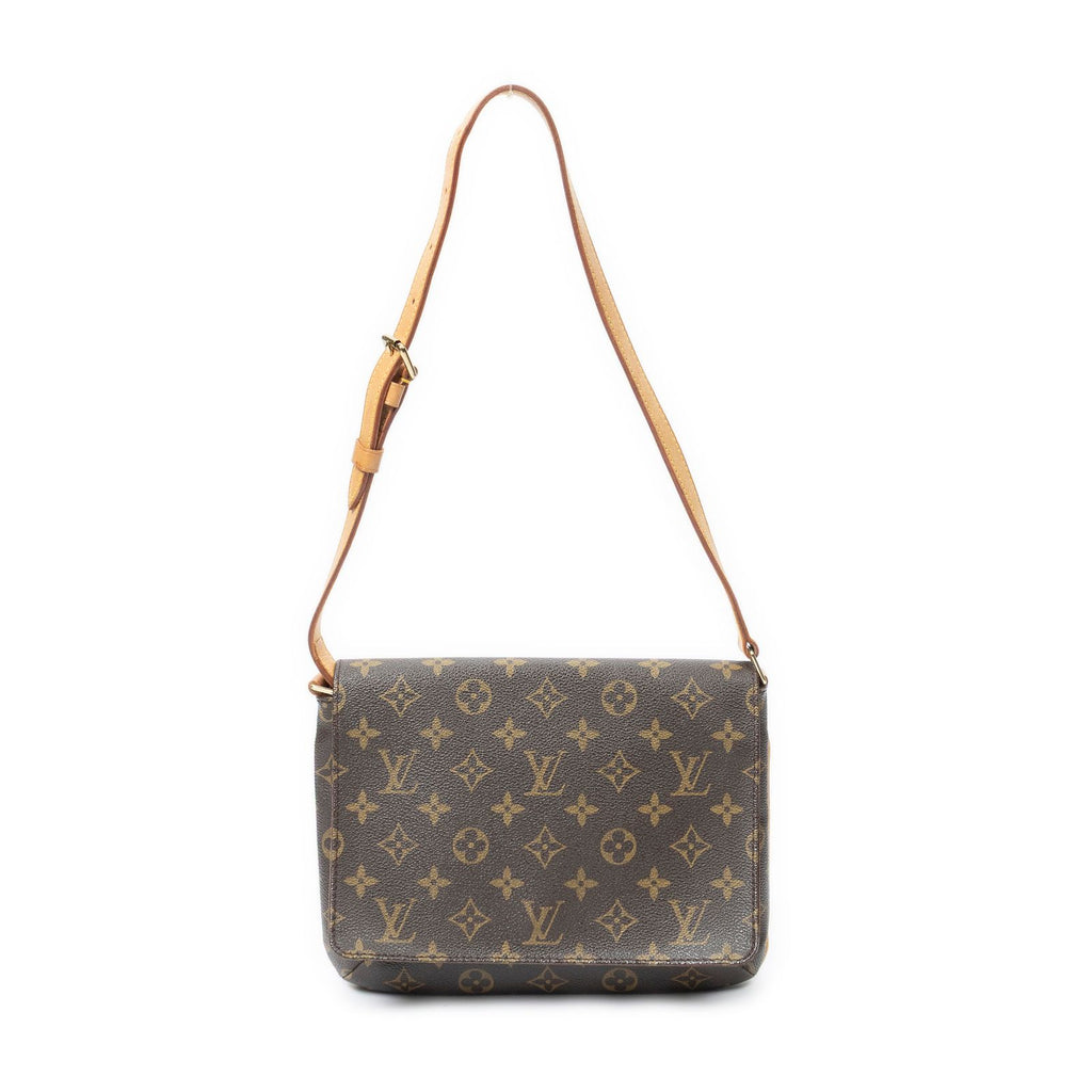Louis Vuitton Musette Tango Brown Monogram Canvas Shoulder