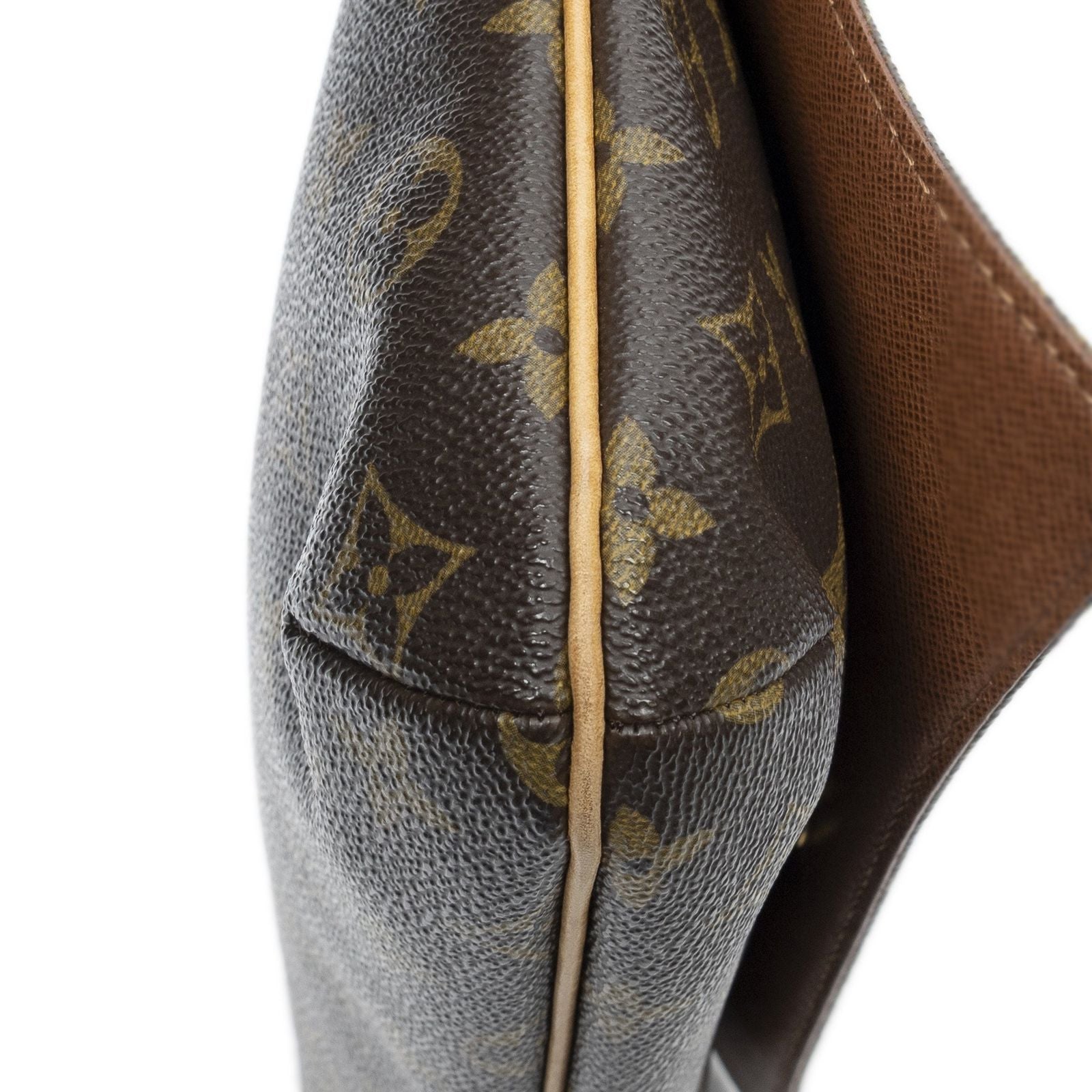Louis Vuitton Musette Tango Brown Monogram Canvas Shoulder — view 8