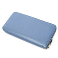 Hermes Azap Silk'in Classique Long Walletblue Agate Epsom Leather Wallet