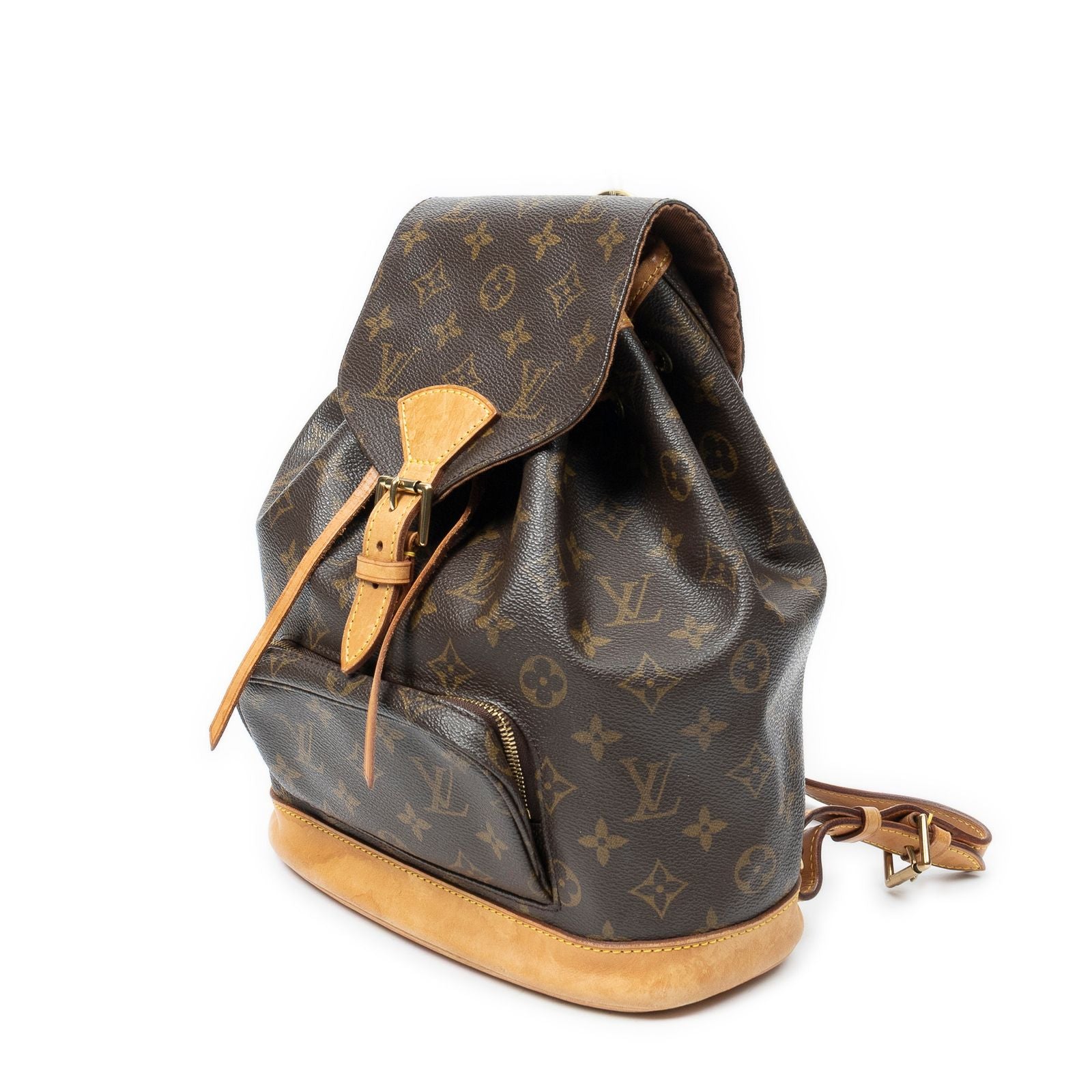 Louis Vuitton Montsouris Brown Monogram Canvas — view 2