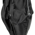 Prada Buckle Flap Messenger Bag Black Nylon Canvas — view 8