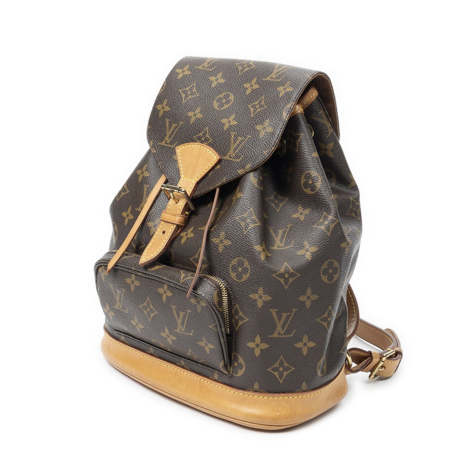 Louis Vuitton Montsouris Brown Monogram Canvas — view 2