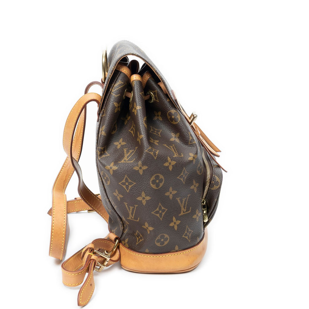 Louis Vuitton Montsouris Brown Monogram Canvas — view 4