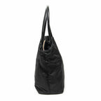 Prada Shopping Tote Black Nylon Canvas — view 4