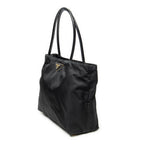 Prada Shopping Tote Black Nylon Canvas — view 2