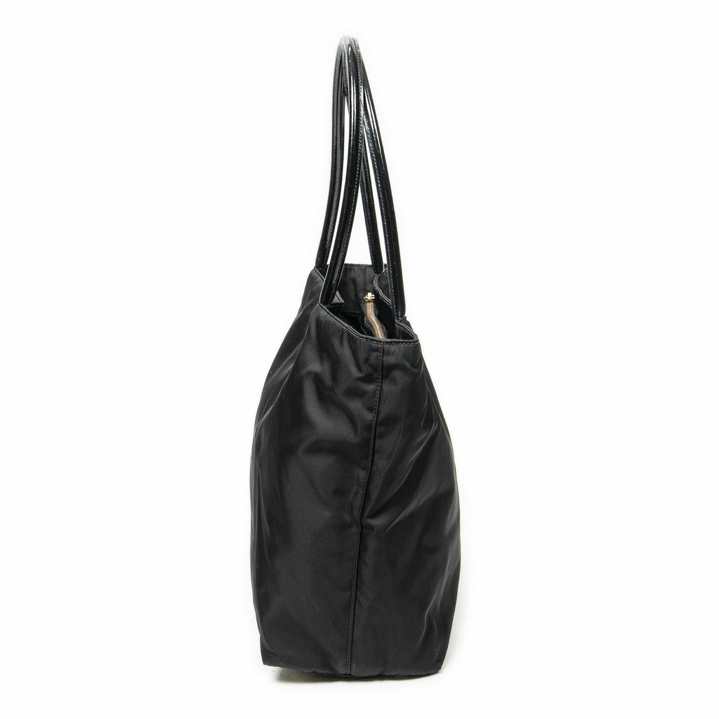 Prada Shopping Tote Black Nylon Canvas — view 3