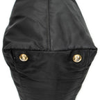Prada Shopping Tote Black Nylon Canvas — view 8