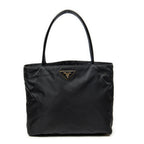 Prada Shopping Tote Black Nylon Canvas
