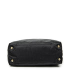 Prada Shopping Tote Black Nylon Canvas — view 6