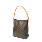 Louis Vuitton Looping Brown Monogram Canvas Shoulder — view 2