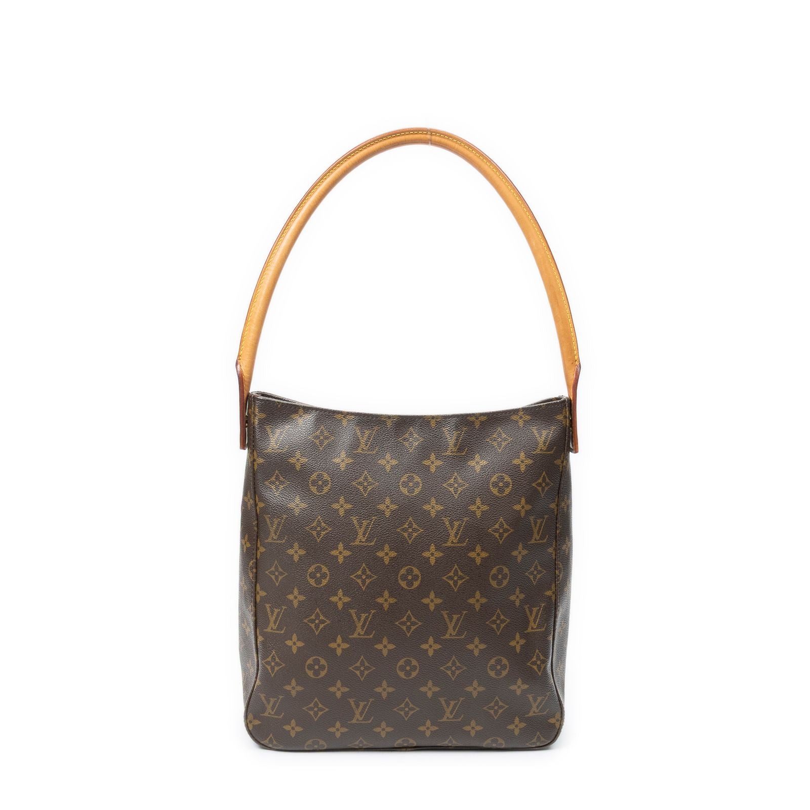 Louis Vuitton Looping Brown Monogram Canvas Shoulder — view 5