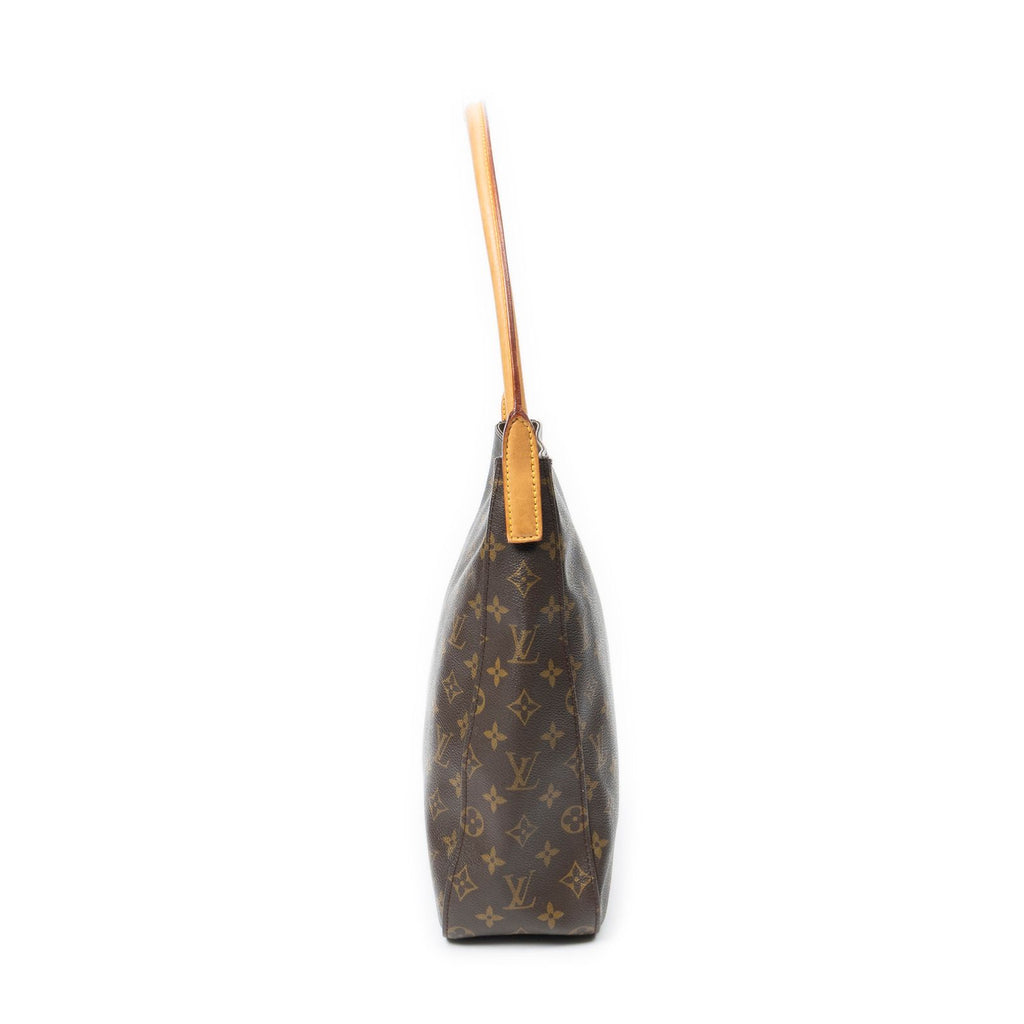 Louis Vuitton Looping Brown Monogram Canvas Shoulder — view 3