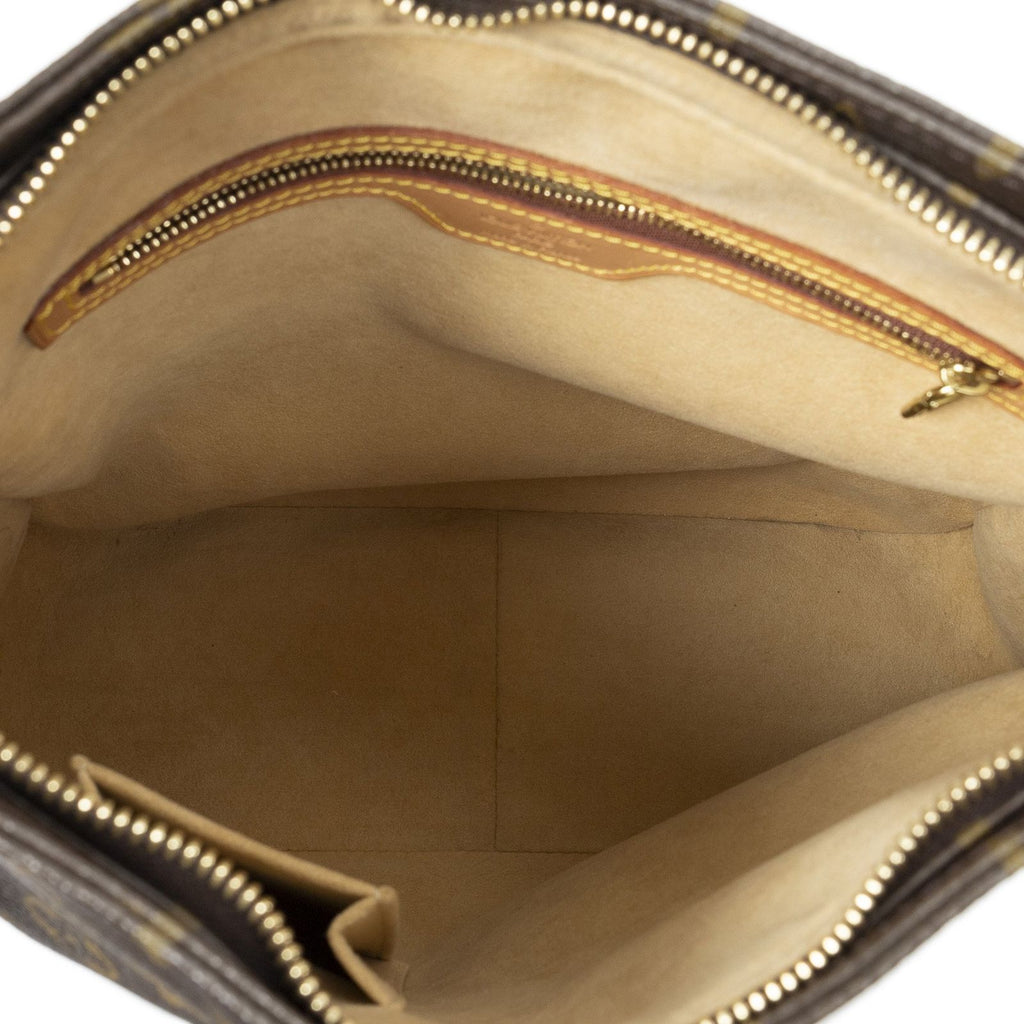 Louis Vuitton Looping Brown Monogram Canvas Shoulder — view 9