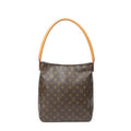 Louis Vuitton Looping Brown Monogram Canvas Shoulder