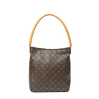 Louis Vuitton Looping Brown Monogram Canvas Shoulder
